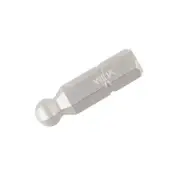 Wiha 71705 Ball-End Hex Inch Insert Bit, 5/32" x 25mm, 10 pieces