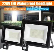 Motion Sensor Security LED Outdoor Light Flood Lights 100W Outdoor, PIR