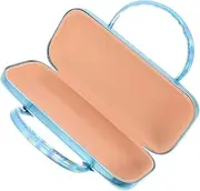 [FUNOMOCYA] Practical Boys and Girls Glasses Case Cartoon Pattern Hard Shell for Travel Daily Carry
