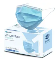 Medicom AssureMask Balance Procedure Blue Face Masks Earloop Level 1 Box of 50