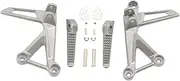 Footrest Footpegs For CBR500R CB500F CBR500 R For C&br 500R 500 R CB500 F For CB 500F 500 F 2016-2023 Rear Passenger Foot Pegs Brackets Motorcycle Accessories Foot Pedals