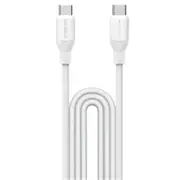 Momax 1-Link Flow 60W USB-C Cable - 1.2m - White PD Fast Charging - Translucent [DC23W]
