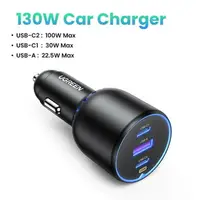 在飛比找樂天市場購物網優惠-【日本代購】UGREEN 130W USB C 車用充電器適