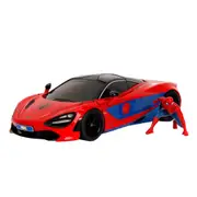 Jada 1:24 Scale Hollywood Rides Spider-Man With McLaren 720S Diecast Vehicle