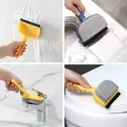 Glass Squeegee 2 in 1 Design Double Sided Car Window Glass Squeegee Compact