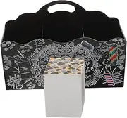 MERRYHAPY Scissors Stand Barber Shears Hair Comb Makeup Brush Holder for Vanity Organizers Lid Hair Scissors Salon Barbershop Scissor Holder Hairdressing Shear Holder Comb Holder Black Abs