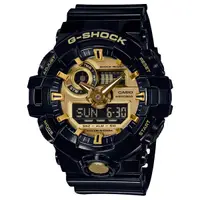 在飛比找蝦皮商城優惠-CASIO G-SHOCK GA-710GB-1A 雙顯電子