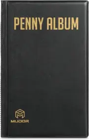 "Penny Collector's Album, Holds 160 Coins"