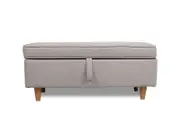 MIDDLESBROUGH Off-White Storage Bench