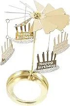 HOOTNEE Retro Stainless Steel Tea Light Holder Rotating Candle Cup Stand for Home Decor for Aromatherapy