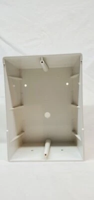 M&S NEW SMP5 White Plastic Surface Mount Enclosure for Intercom Speaker