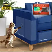 Couch Furniture Protectors from Cats Scratching Claws, 12 Pack Self-Adhesive Sof