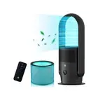ULTTY Bladeless Tower Fan and Air Purifier in one, 90° Oscillating Bladeles