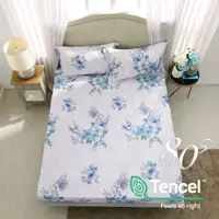 在飛比找PChome24h購物優惠-鴻宇 單人床包枕套二件組 天絲400織 芙夢 台灣製