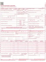 CMS 1500 (02/12 Version) 1000 Single Sheets. Insurance Billing Forms, Lasercut