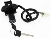 1 Set Motorcycle Ignition Switch Fuel Gas Lock with 2 Keys Fit for Kawasaki ZX6R ZX9R ZZR400 ZZR600 ZXR400 ZXR750 ZX7R/ZX7RR