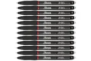 Sharpie S-Gel Retractable 0.7mm Pen Red Box 12