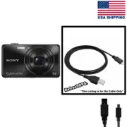Sony Cyber-shot DSC-WX220 Digital Camera USB Cable Transfer Cord Replacement