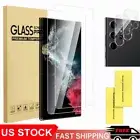 4 Pack Samsung Galaxy S23 | S22 Ultra Tempered Glass Screen | Camera Protector