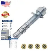 5/8" x 4-1/2" Wedge Anchors (20 pcs) - Reliable, Corrosion-Resistant Fasteners