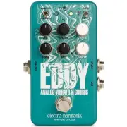 Electro Harmonix EHX Eddy Vibrato / Chorus Guitar Effects Pedal - Open Box