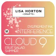 Lisa Horton Crafts Cloud 9 Shimmer Interference Ink Pad -Fruit Salad Shimmer A50