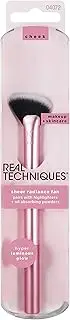 Real Techniques Sheer Radiance Fan Brush, Mixed, 70g