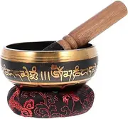 CORHAD 1 Set Singing Bowl Buddha Sound Bowl Chanting Bowl Relaxation Singing Bowl Yoga Singing Bowl Healing Singing Bowl Hand Making Singing Bowl Himalayan Singing Bowls Chakra Bowl Wood