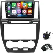 Slakerbe Android 13 Car Stereo, 9 Inche Touch Screen Radio 2+32G Carplay Android Auto Radio WiFi Navigation Backup Camera MIC fit for Land Rover Freelander 2 LR2 2007-2012
