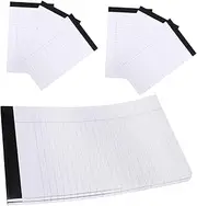 NUOBESTY 8pcs A5 Lined Notepads Memo Pads Wide Ruling Lined Note Pad Tearable Memo Note Writing Perfect Setting