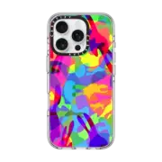 iPhone 16 Pro Clear Case MagSafe Compatible Camo 2 by Matthew Langille
