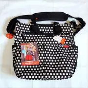 Skip Hop Versatile Duo Signature Diaper Bag Polka Dots Brand New