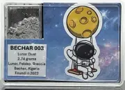 TOPHERSPIN METEORITES MOON DUST GIFT: Bechar 003 Lunar Meteorite, 2.74 grams