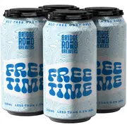 Bridge Road Brewers Free Time Alcohol Free Pale Ale Cans 355mL x 4 pack