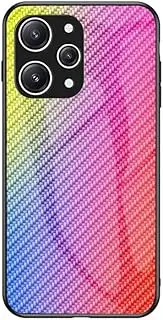 Compatible with Oppo Find X5 Pro 5G Case,Anti-Drop 2 in 1 (PC Glass Back Panel+TPU) Phone Case Cover Pink