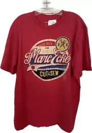 Marc Ecko Cut & Sew Women's Size L Red Top Tee Shirt NWT