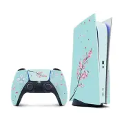 Sakura skin for ps5, Playstation 5 controller Full cover, Vinyl 3m stickers