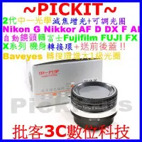 在飛比找Yahoo!奇摩拍賣優惠-中一光學Lens Turbo II代減焦環NIKON G A