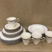 Imperial Rose MIKASA 5-piece place setting Service for 4 Gold Trim LAN04 China