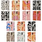 KIERKEGAARD DESIGN STUDIO RETRO ABSTRACT PATTERNS LEATHER BOOK CASE SAMSUNG 2
