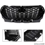 Honeycomb Front Bumper GrilleGrill Fit For 2017-18 Ford Escape/Kuga Glossy Black