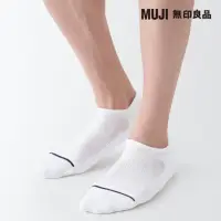 在飛比找momo購物網優惠-【MUJI 無印良品】男棉混足底圈絨厚織淺口直角襪(共5色)