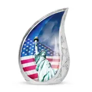 Statue Of Liberty Small Urn For Human Ashes - Keepsake Urn For Ashes