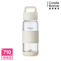 在飛比找momo購物網優惠-【CorelleBrands 康寧餐具】晶透隨身手提耐熱玻璃