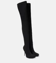 [Balenciaga] Balenciaga Anatomic over-the-knee sock boots AU 4 black