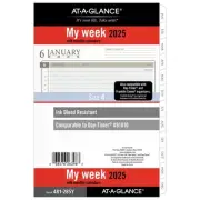 2025 AT-A-GLANCE Weekly/Monthly Planner Refill, January 2025 To December 2025