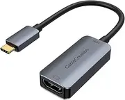 USB C to HDMI Adapter 4K@60Hz for Home Office (Thunderbolt 3 Compatible),USB Type C to HDMI Adapter (4K HDMI) HDR,Aluminum Portable USB C Adapter Compatible for Samsung Galaxy S22 S20 S10, Dark Grey
