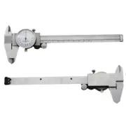 Stainless Steel Dial Vernier Caliper 0 150mm Measuring Tool with Shock Proof