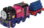 Thomas & Friends Ashima Motorized Train Engine with Cargo Car – New