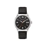 NEW Bulova Summer Wind Frank Sinatra Automatic Black Dial Men's Watch 96B381